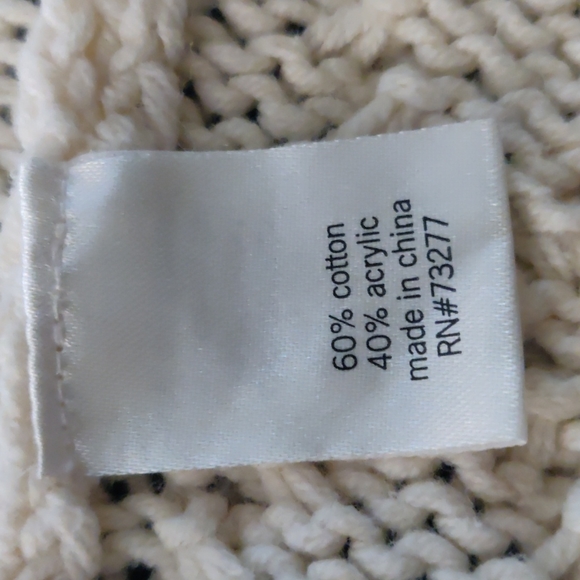 Cotton Blend Knitted Vest XL - Picture 8 of 8